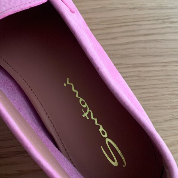 Santoni almond-toe 15mm penny loafers - Picture 9 of 10